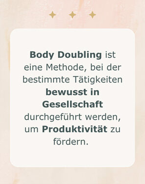 Body Doubling
