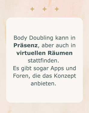 Body Doubling