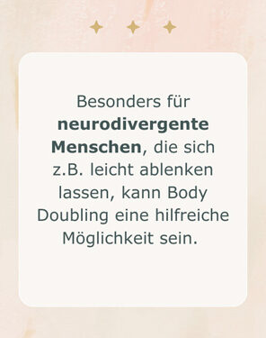Body Doubling