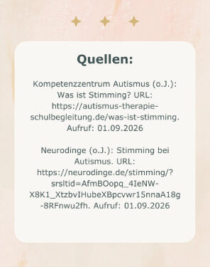 Was bedeutet Stimming?