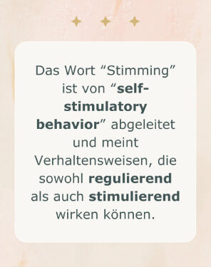 Was bedeutet Stimming?