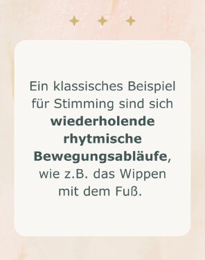 Was bedeutet Stimming?