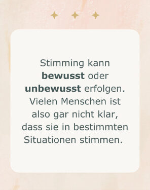 Was bedeutet Stimming?