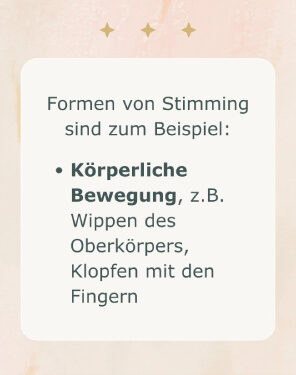Was bedeutet Stimming?